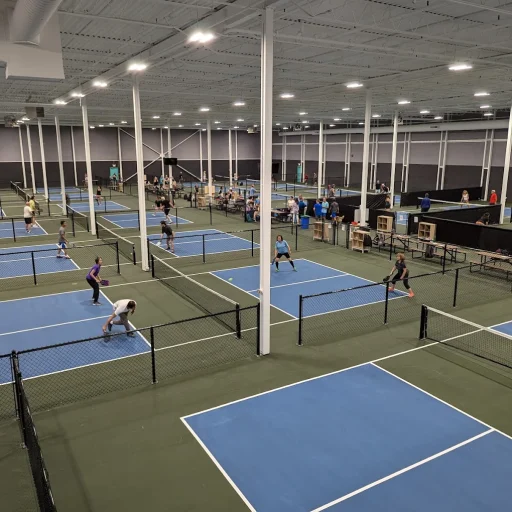 Edmonton Pickleball Center (EPC) - People playing pickleball in Edmonton